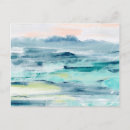 Search for abstract sunset postcards Blue