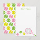 Search for tennis note cards Green