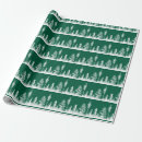 Search for winter forest wrapping paper Modern