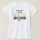 Search for mathematical symbols tshirts Teacher