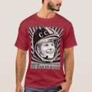 Search for yuri gagarin tshirts Space