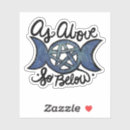 Search for below stickers Wicca