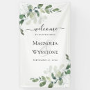 Search for welcomed wedding banners Eucalyptus