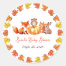 Search for autumn fall leaves stickers Pumpkin