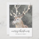 Search for rustic christmas invitations Reindeer