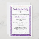 Search for purple bling invitations Party