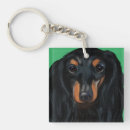 Search for hirsute key rings Dachshund
