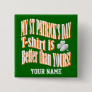 Search for st patricks tshirts badges Shamrocks