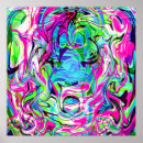 Search for chaos art White