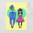 Search for skeleton couple postcards Cute