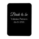 Search for bridal shower rectangular magnets Bride to be