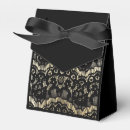 Search for luxury favour boxes Black and gold