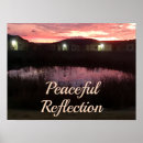 Search for pond reflection posters Sunset