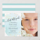 Search for photo bar bat mitzvah invitations Watercolor