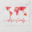 Search for globe wedding invitations World map