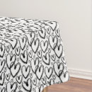 Search for black and white modern modern tablecloths Trendy