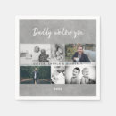 Search for fathers day napkins Daddy
