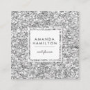 Search for funky business cards Glitter