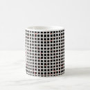 Search for black white and red mugs Unique