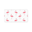 Search for flamingo return address labels Flowers
