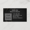 Search for front and back business cards Minimalist