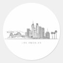 Search for los stickers Los angeles skyline