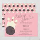Search for bowling pins birthday invitations Modern