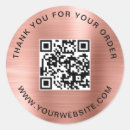 Search for thank you for business stickers Branding