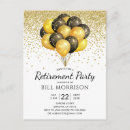 Search for retirement announcement postcards Black