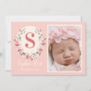 Search for floral wreath baby shower invitations Blush pink