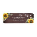 Search for rustic wood return address labels Floral