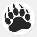 Search for bear claw stickers Black and white