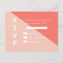 Search for coral modern postcards Geometric