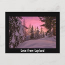 Search for love snow postcards Forest
