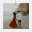 Search for beach engagement christmas tree decorations Mr and mrs
