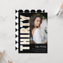 Search for photograph birthday invitations Black