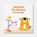 Search for pet sitting business magnets Animal care