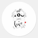 Search for all you need is love stickers Heart