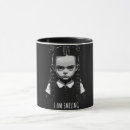 Search for addams mugs Wednesday