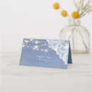 Search for string lights place cards Blue
