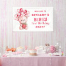 Search for teddy bear banners 1st birthday party