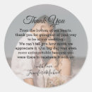 Search for photo thank you wedding stickers Classic