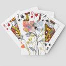 Search for botanical playing cards Watercolors