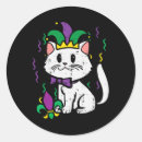 Search for funny fat cat stickers Funny mardi gras