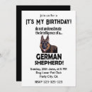 Search for german shepherd invitations Party