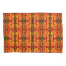 Search for orange brown pillowcases Pattern
