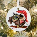Search for owl decor christmas tree decorations Bird