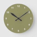 Search for olive clocks Minimalist