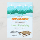 Search for sledding invitations Party