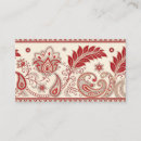 Search for paisley business cards Floral